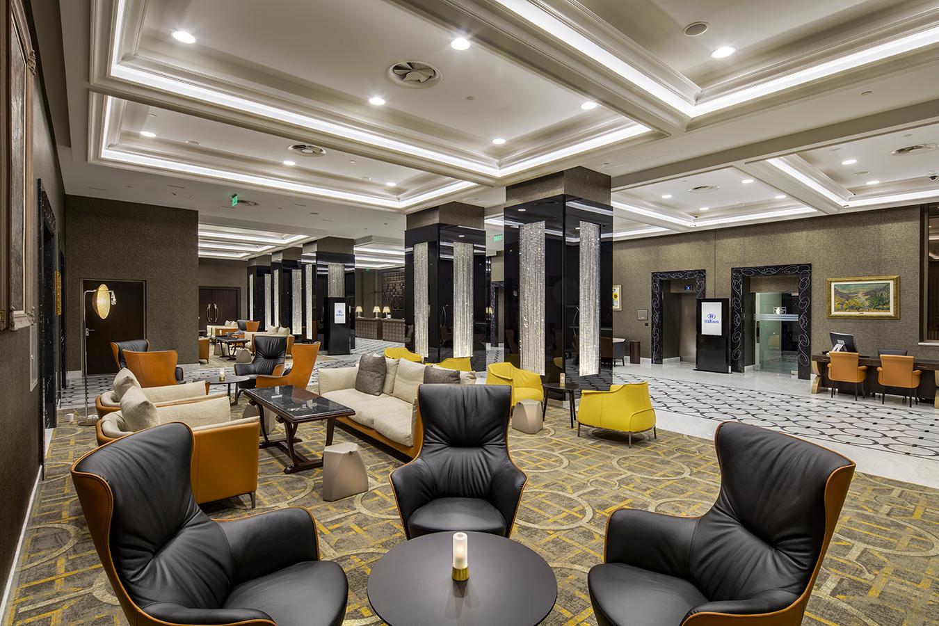 Hotel Hilton Podgorica Crna Gora Exterior foto The lobby of the hotel