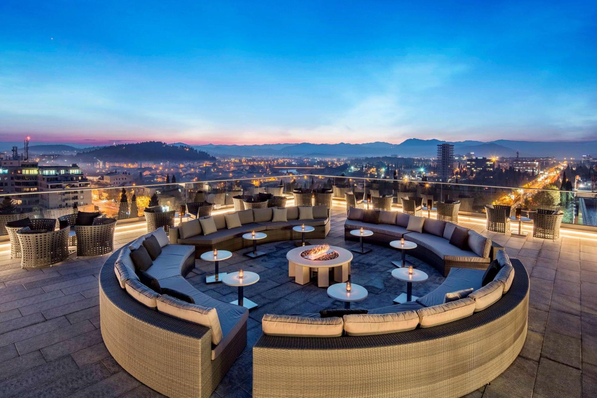 Hotel Hilton Podgorica Crna Gora Exterior foto The View